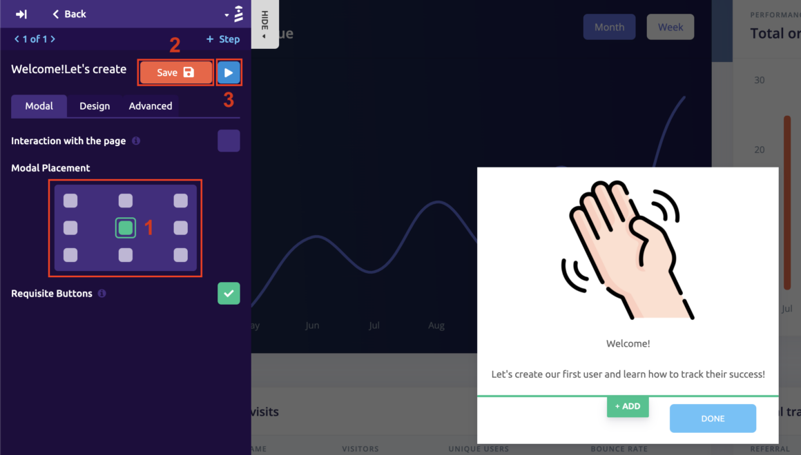 how do you create ux modals
