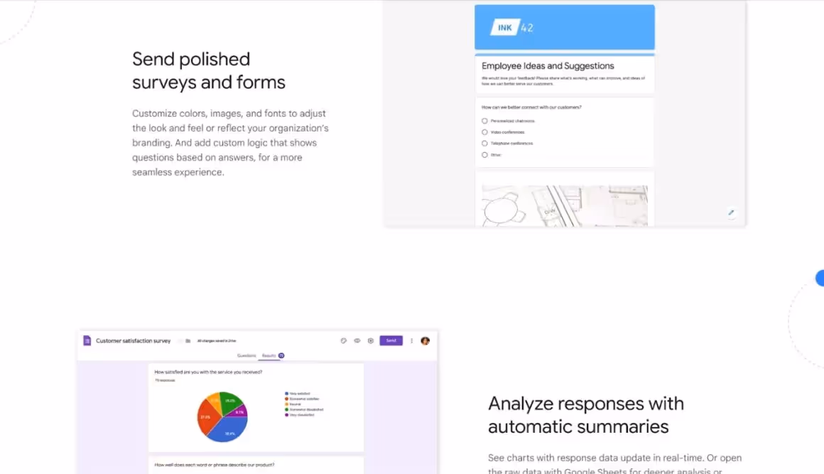 automated survey tools google forms