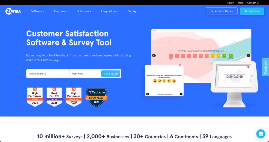 zonka feedback nps survey tool