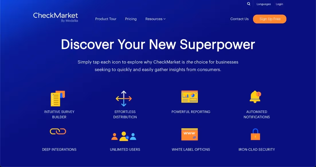 nps survey tool checkmarket by medallia