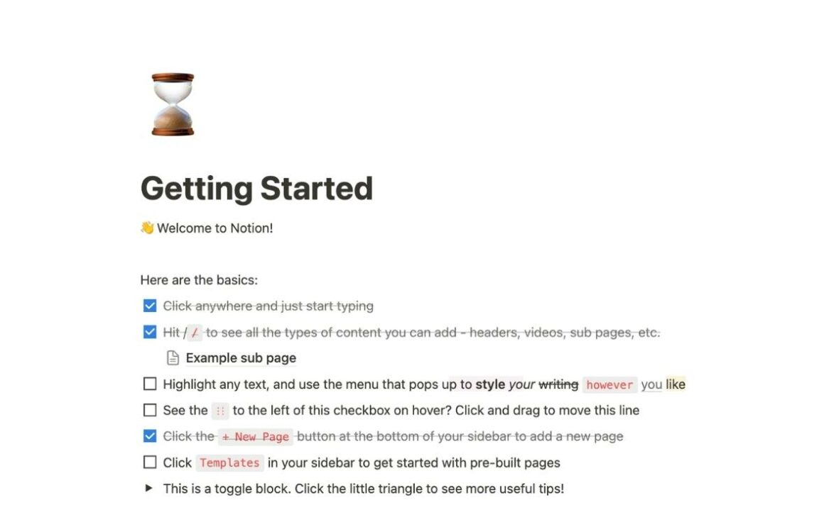 onboarding screen examples notion
