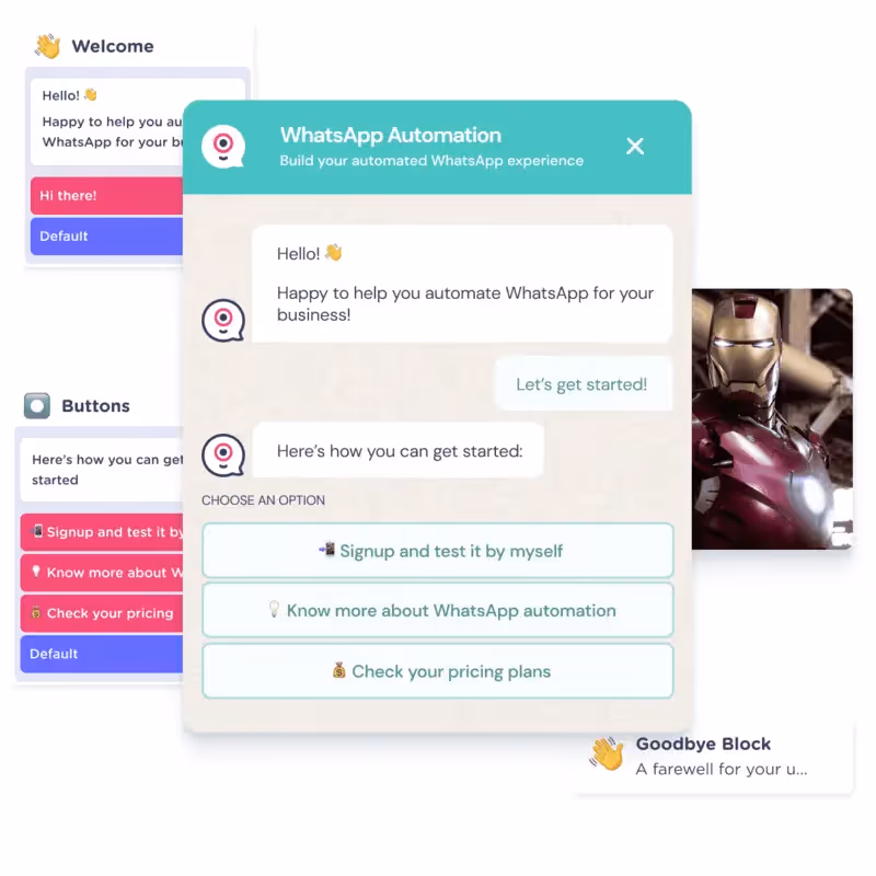 O chatbot da Landbot.io ajuda você a economizar nos custos de desenvolvimento