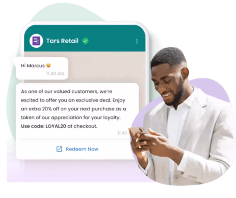 O chatbot de IA da Tars ajuda você a aprimorar sua estratégia de marketing