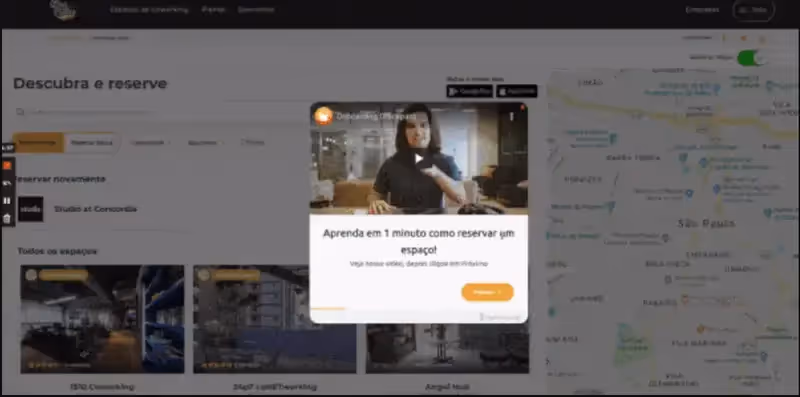 UserGuiding's product tour example.