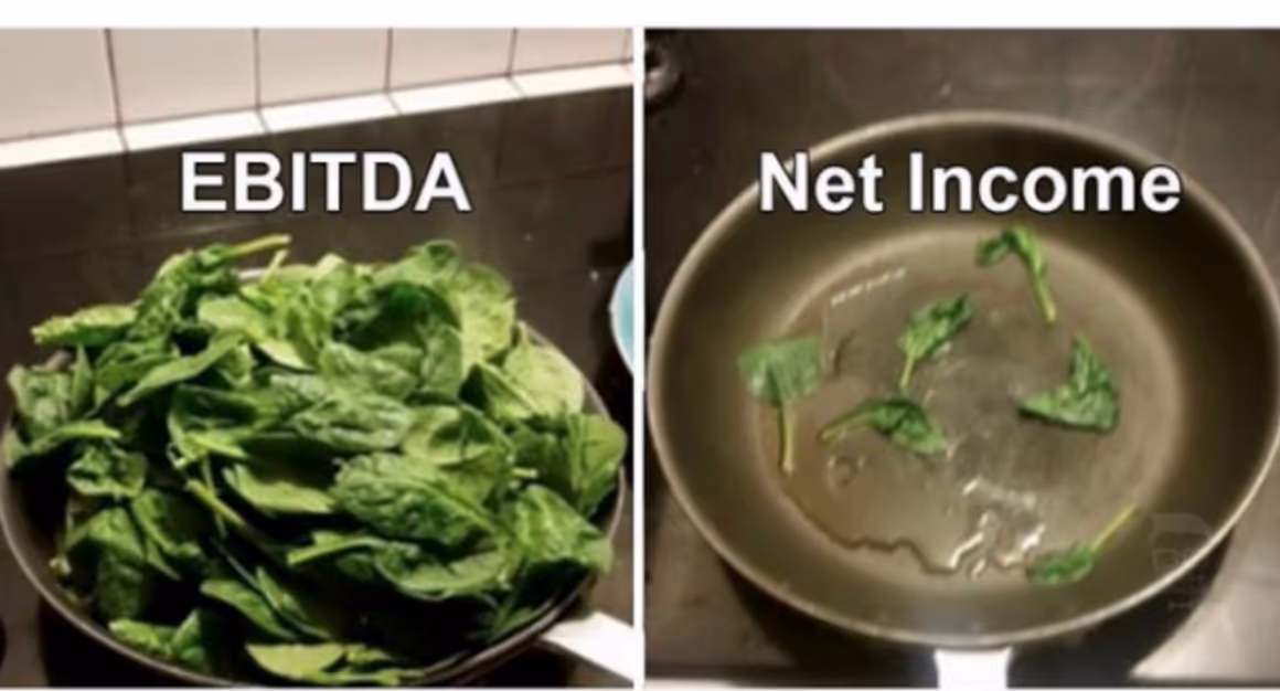 EBITDA and Net Income