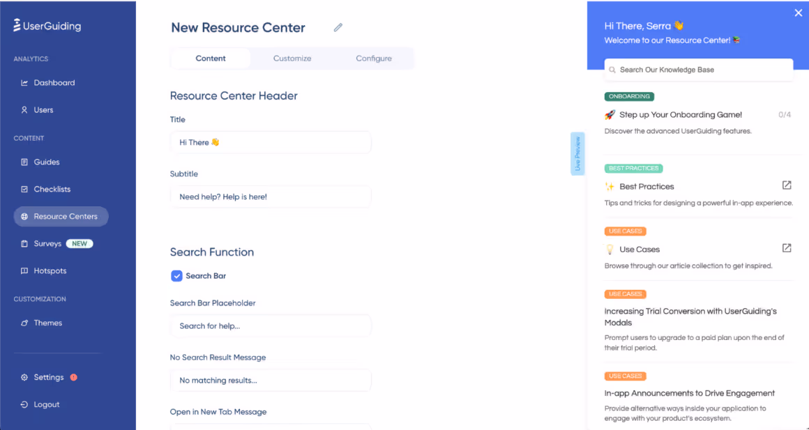 SaaS Growth Trends - UserGuiding's resource base