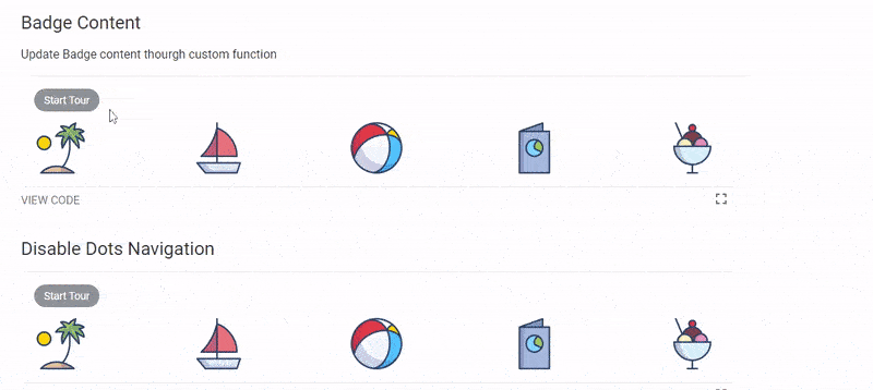 Reactour's onboarding