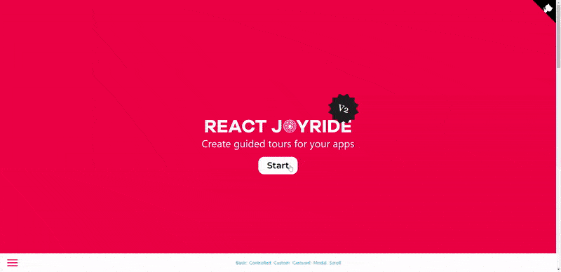 what is react joyride