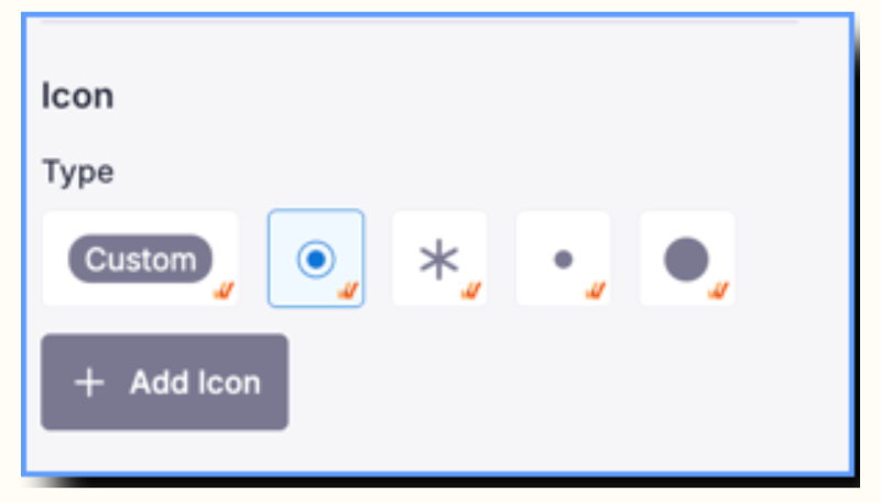 Whatfix beacon icons.