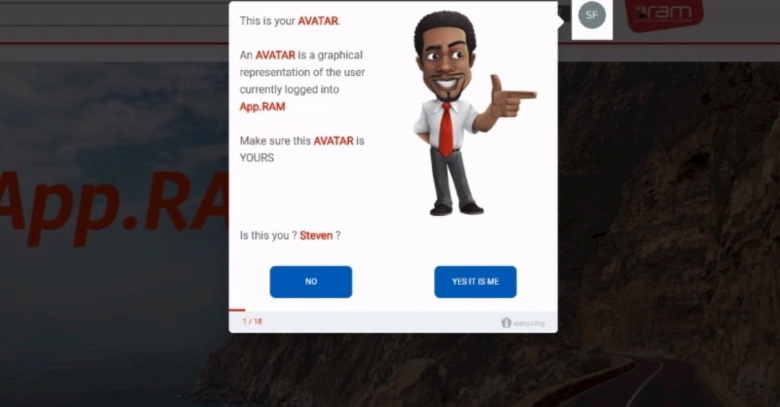 ram onboarding important details