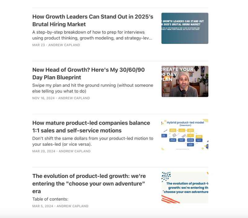 Delivering Value newsletter articles.