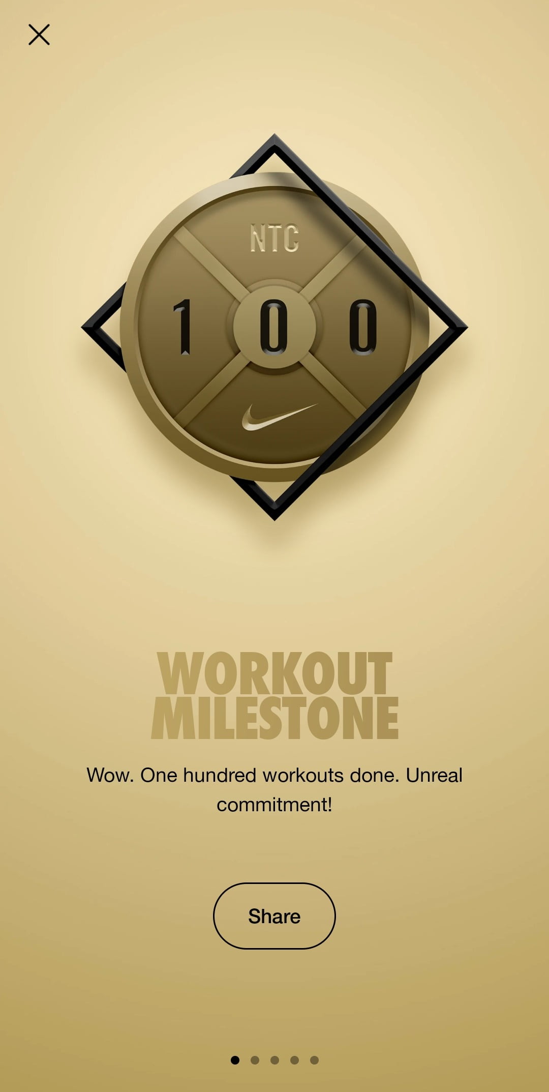 saas gamification nike training club app milestone