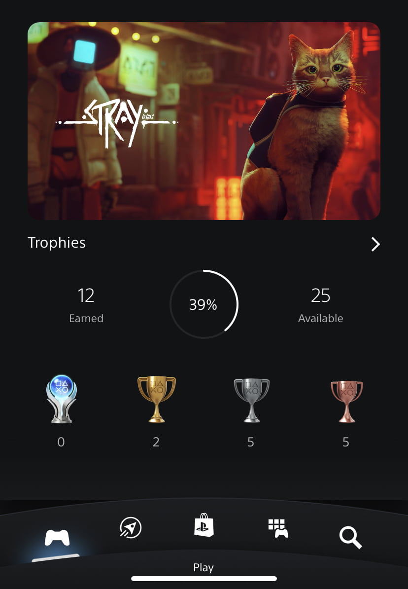 playstation app saas gamification trophies