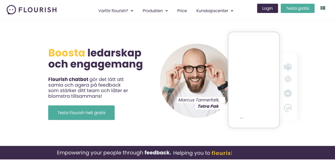 Software implementation tools Flourish