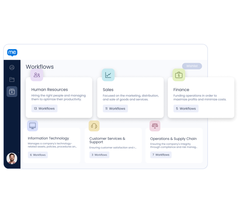 Workflow accelerator on WalkMe