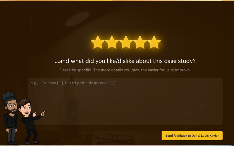 Growth design’s follow-up question.