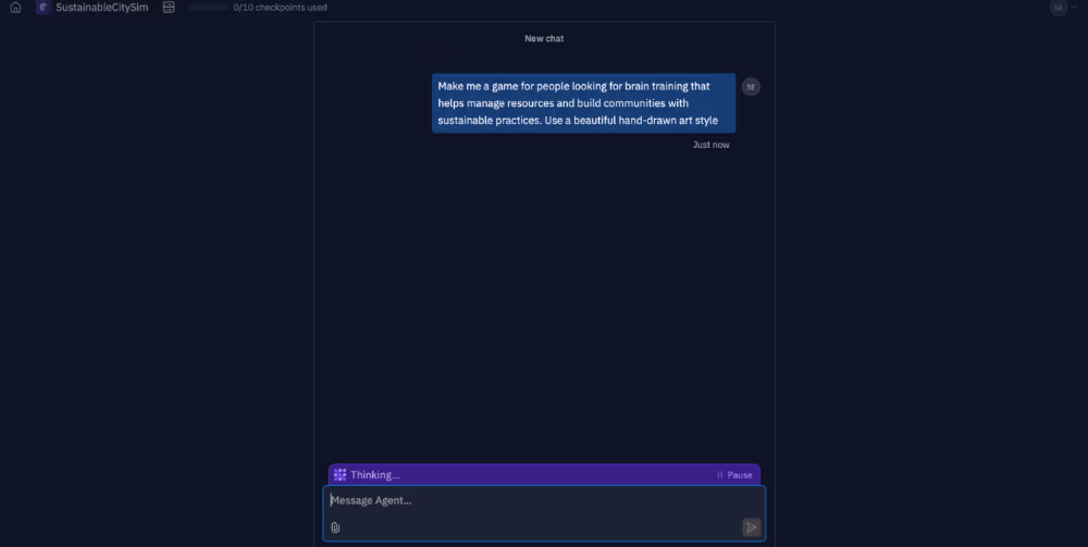 Replit's onboarding step 2