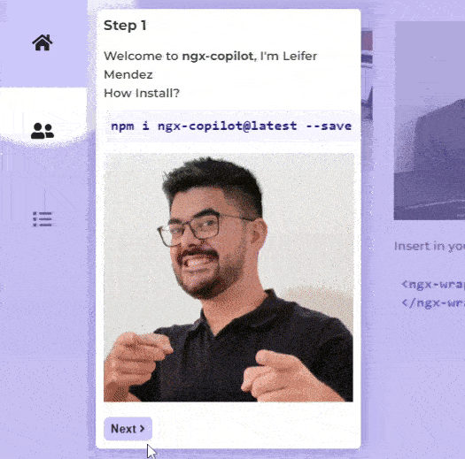angular copilot tour