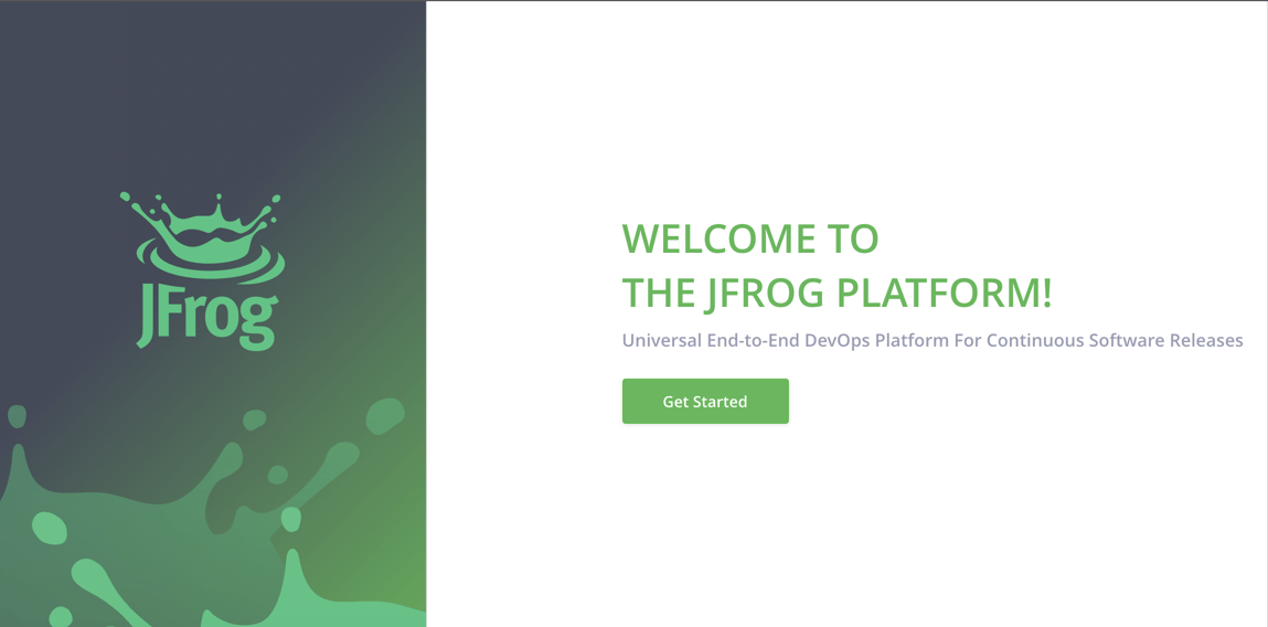 jfrog onboarding wizard