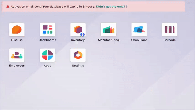 Um hotspot de exemplo criado com a UserGuiding