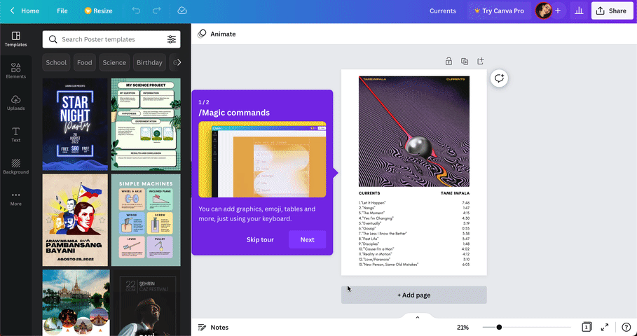 progressive onboarding canva feature onboarding