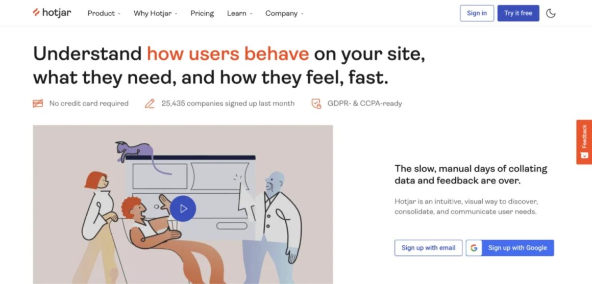 website engagement tools hotjar