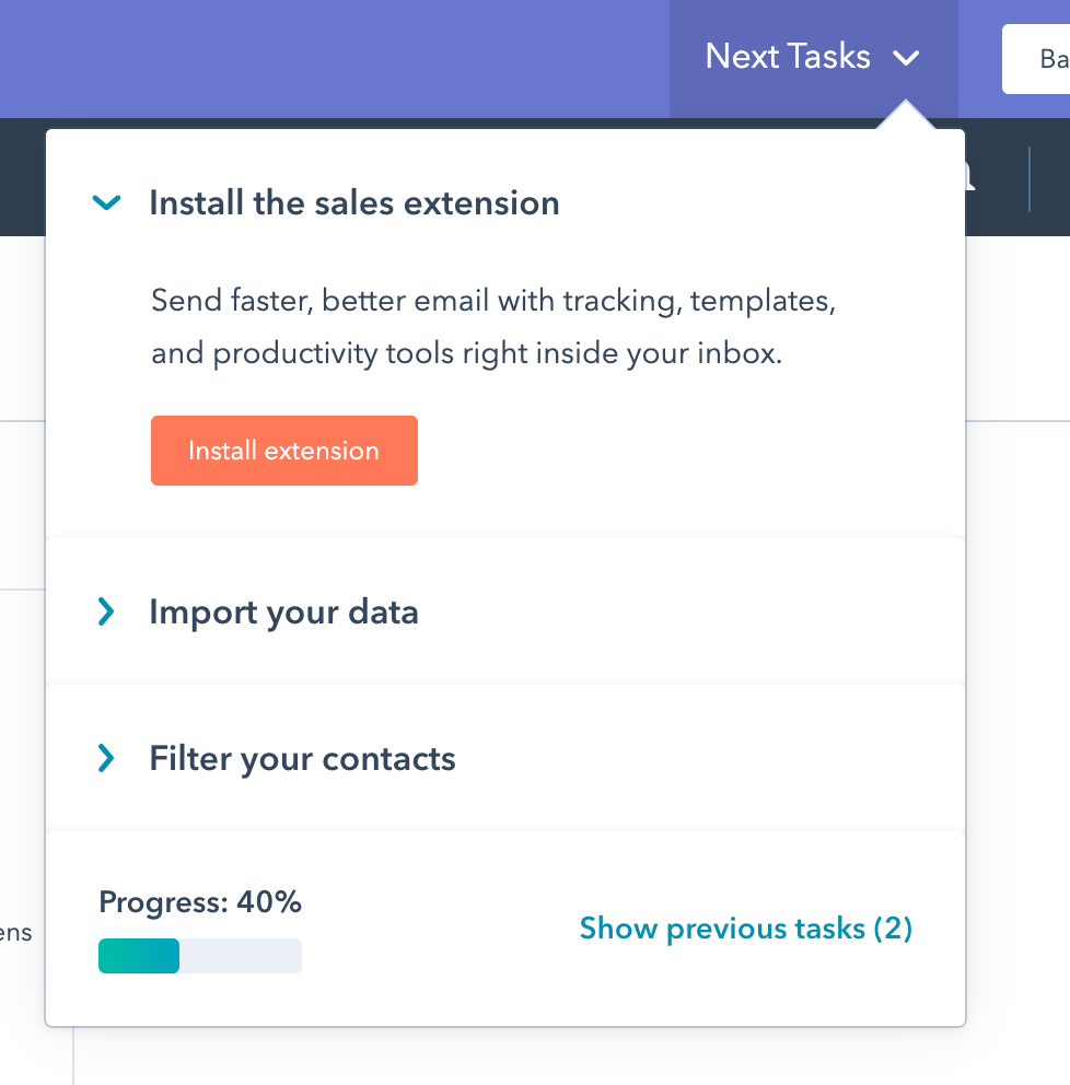 hubspot example crm onboarding