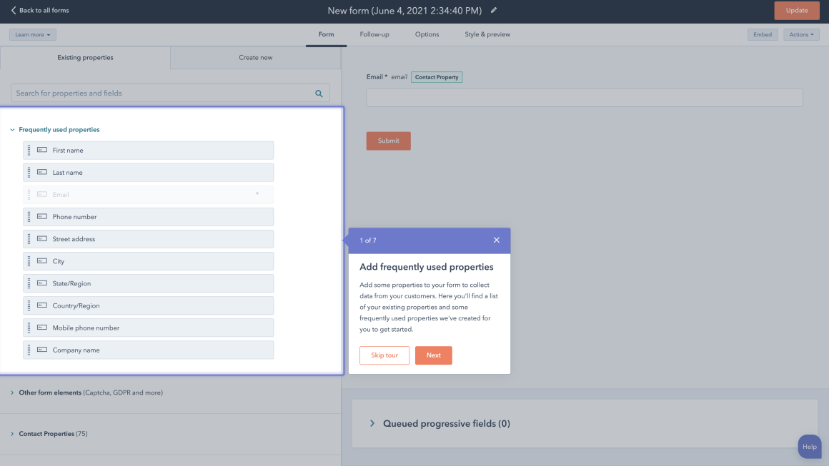hubspot onboarding flow crm onboarding example