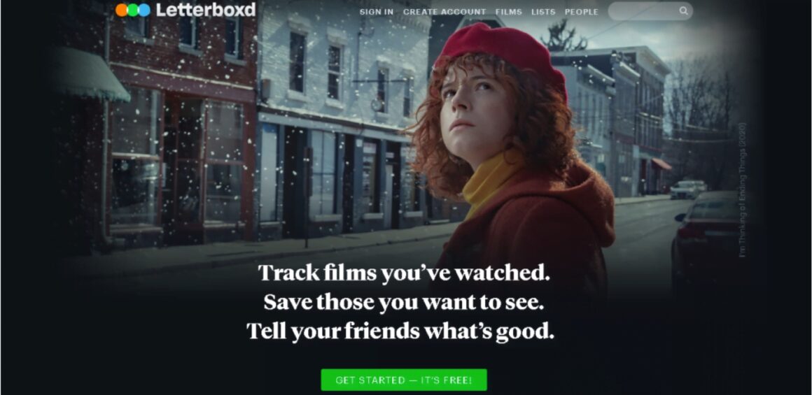welcome page examples letterboxd
