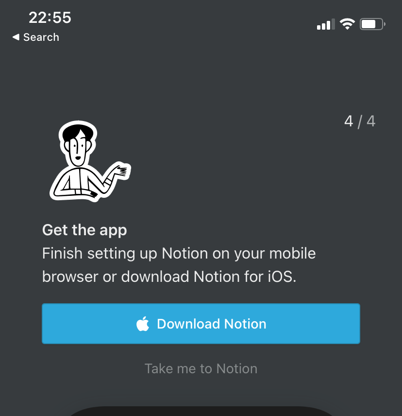 notion poor user onboarding experience