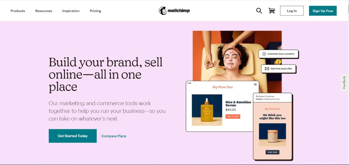 Mailchimp customer engagement tool