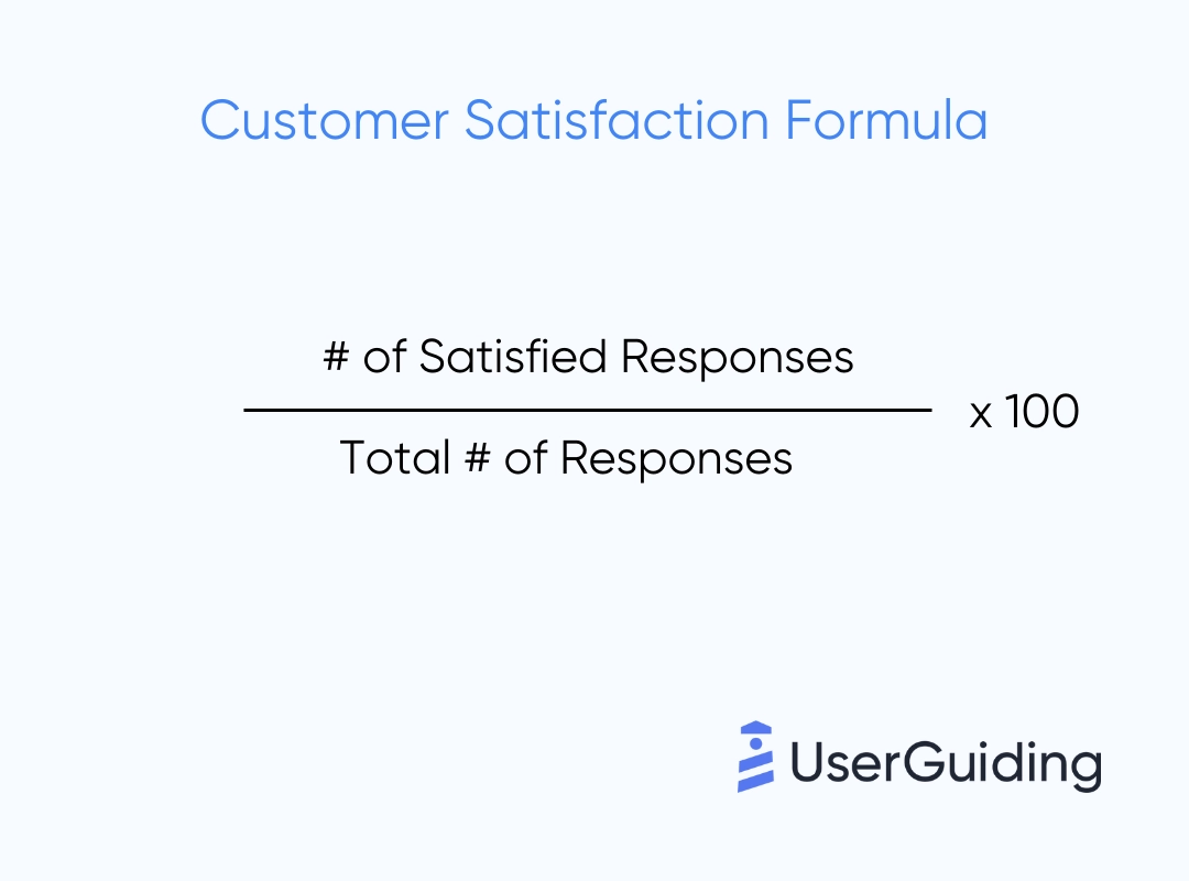 Customer Satisfaction Formula 