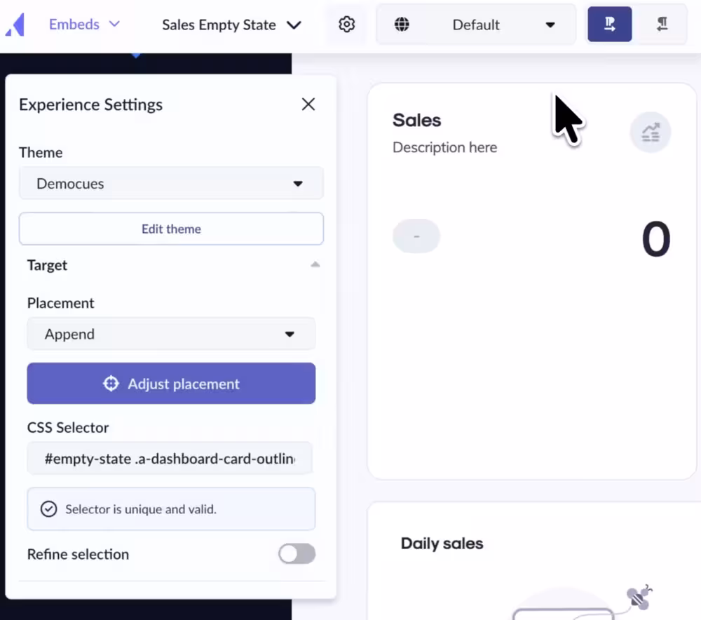 How Embeds work in Appcues