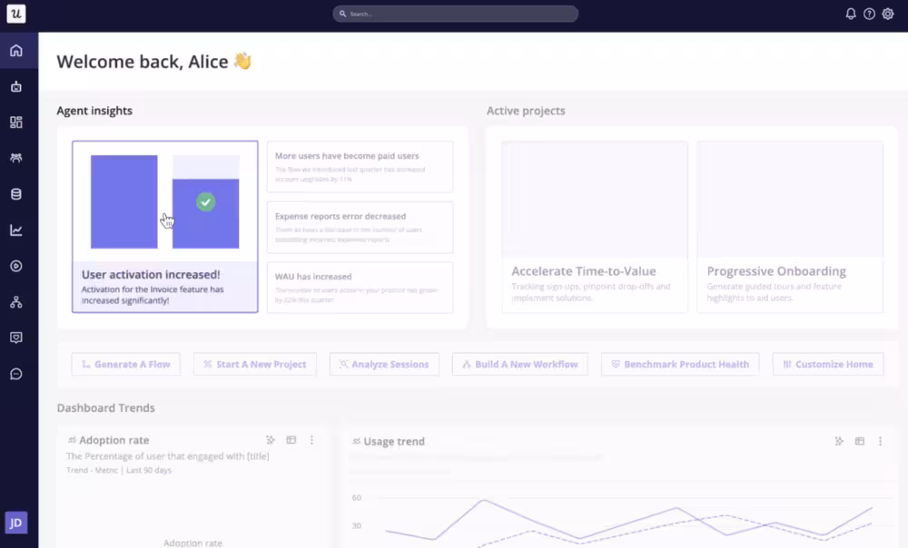 Userpilot’s Lia preview
