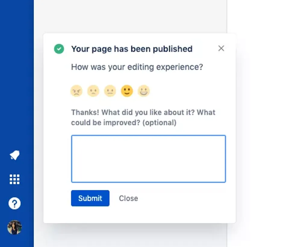 Jira’s CES survey.