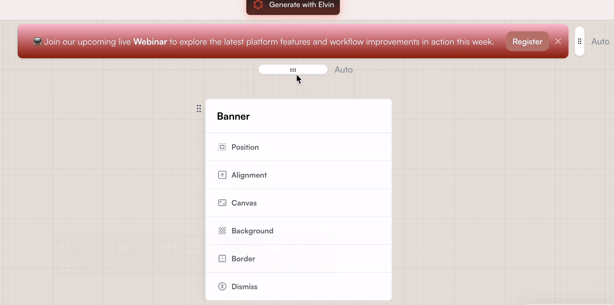 Product Fruits’ Banner Builder