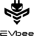Black bee logo design