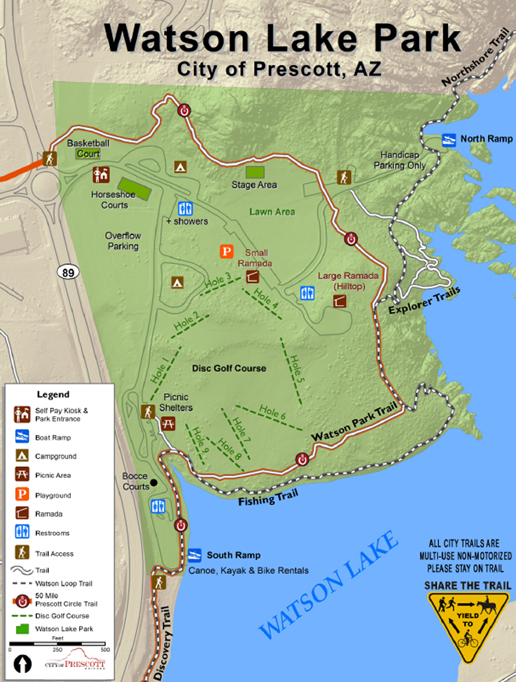 Map of Watson Lake
