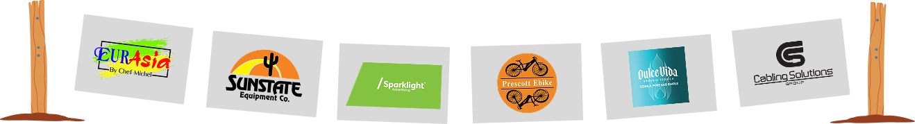 Logo banner for EurAsia, Sunstate Equipment, Sparklight, Prescott Ebike, Dulce Vida, and Cabling Solutions Group