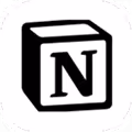 Notion app logo.