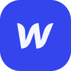 Logo Webflow, création de sites no-code