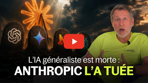 Francis Lelong, cofondateur Alegria.group, décrypte la fin de l'IA généraliste suite à l'annonce Anthropic du 5 mai 2026