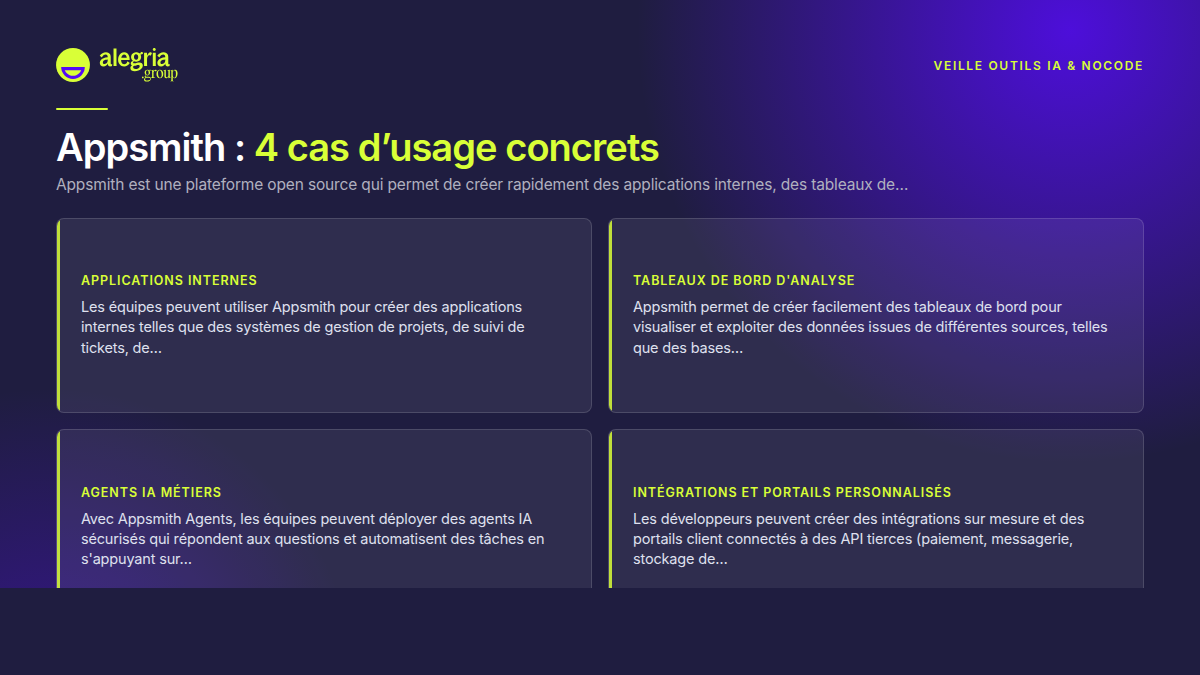 La plateforme open source pour construire applications internes et agents IA