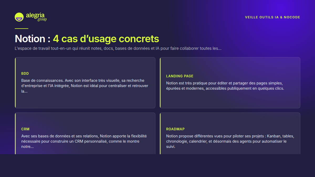 Notion est l'espace de travail tout-en-un, désormais boosté par l'IA, pour tous vos projets collaboratifs.