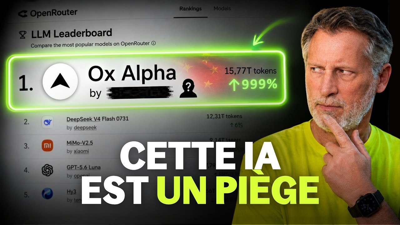 Miniature de la vidéo YouTube : Cette IA a testé l’Occident à l’aveugle. Elle cachait bien plus qu’un nom (GLM-5.3 Flash)