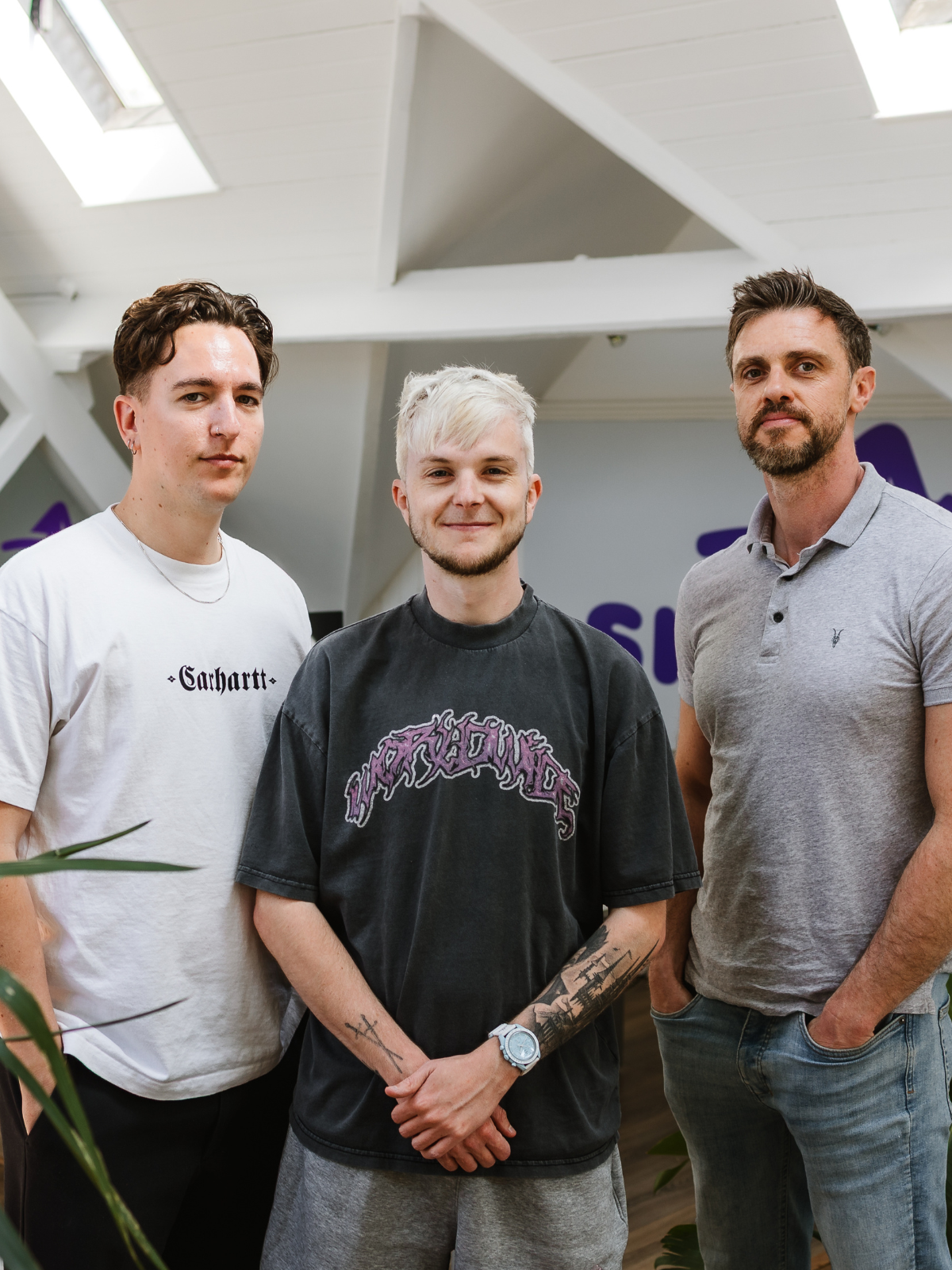 An image of 3 male staff at Smiles Consulting