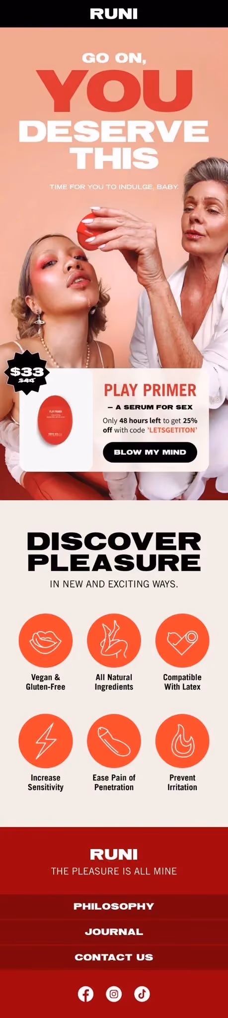 Email design example by Sunlo Consulting