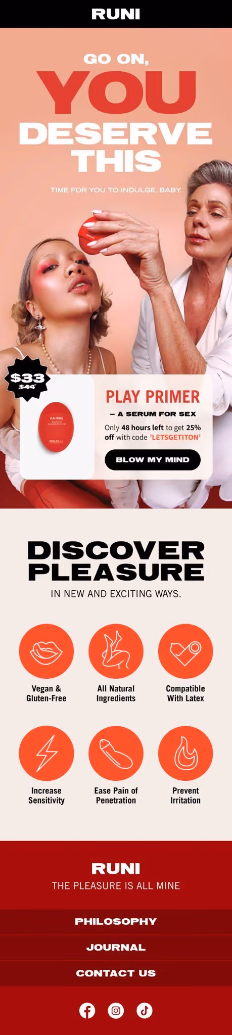Email design example by Sunlo Consulting
