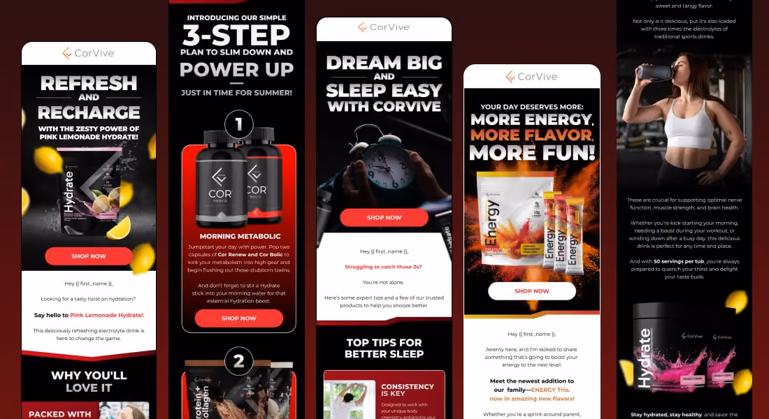 Email design example by Sunlo Consulting