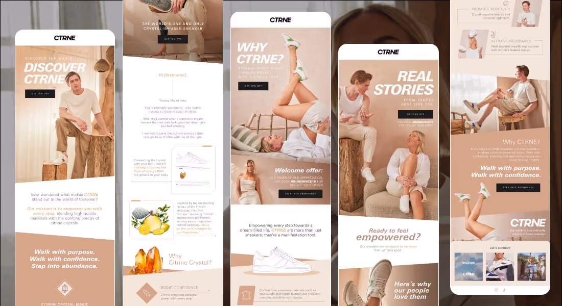 Email design example by Sunlo Consulting